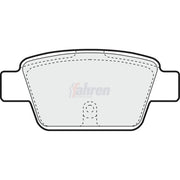 Fahren Rear Brake Pad Set fits Alfa Romeo Mito 2008-2018 1.4 1.6
