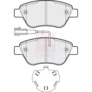 Apec Front Brake Pad Set PD3281