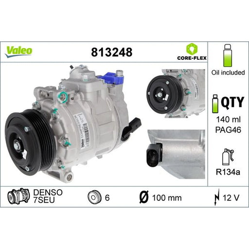 Valeo Air Conditioning Compressor 813248