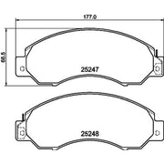 DON Front Brake Pad Set PCP1839