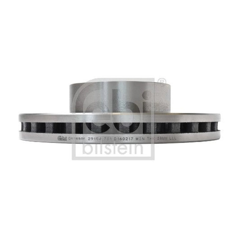 Febi 2 x Internally Vented Front Brake Discs 29154
