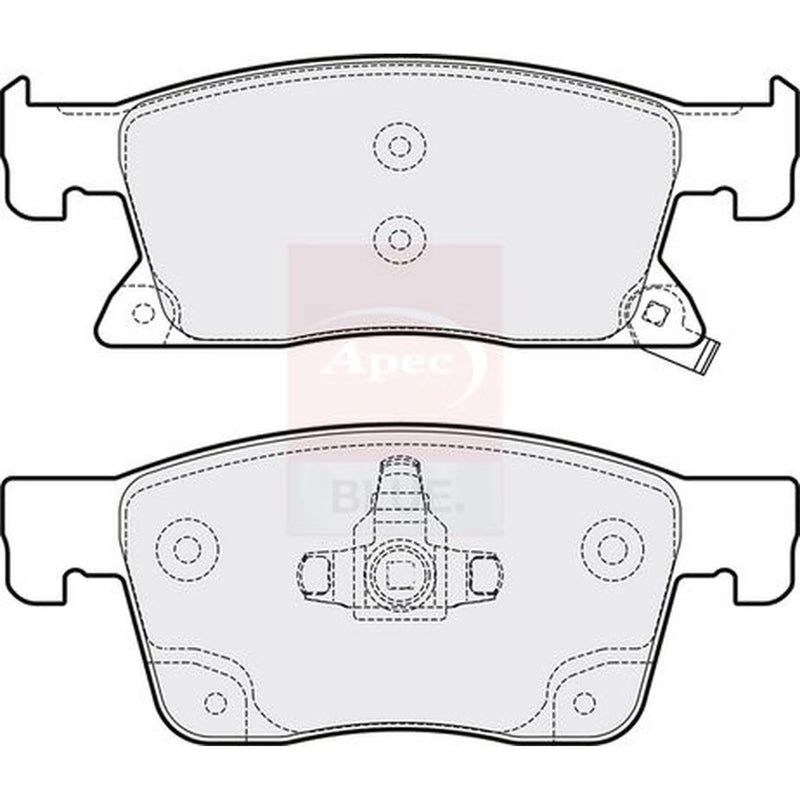 Apec Front Brake Pad Set PD3779