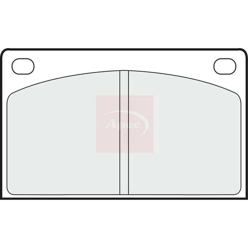 Apec Front Brake Pad Set PAD576