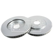 Borg & Beck 2 x Vented Front Brake Discs BBD5145-x2