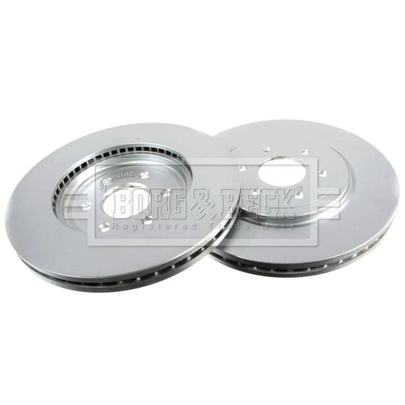 Borg & Beck 2 x Vented Front Brake Discs BBD5145-x2