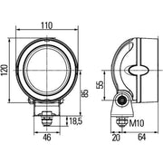 Hella Worklight High 1GM 996 136-501