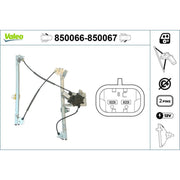 Valeo Electric Window Regulator Lifter Left Front 850066
