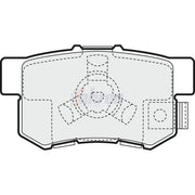 Fahren Rear Brake Solid Discs & Pads fits Subaru Forester 2013 on 2.0