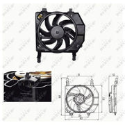 NRF Engine Cooling Fan 47681