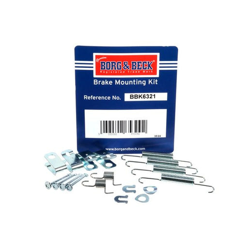 Borg & Beck Parking Brake Shoe Accessory Kit Rear BBK6321