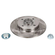 Febi 2 x Solid Rear Brake Discs 27201-x2