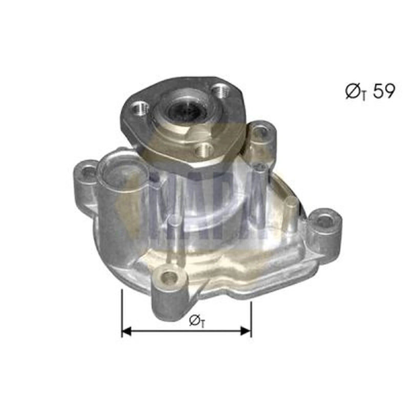 NAPA Engine Cooling Water Pump NWP1041