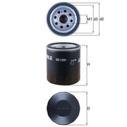 Mahle Engine Oil Filter OC 1291