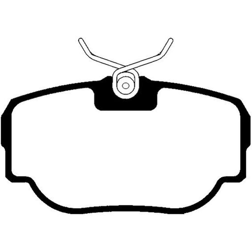Abtex Rear Brake Pad Set PLU4558