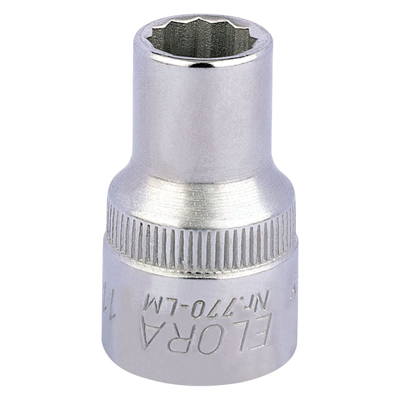 Draper Elora Bi-Hexagon Socket, 1/2" Sq. Dr., 11mm 24567 Draper  - Town Parts