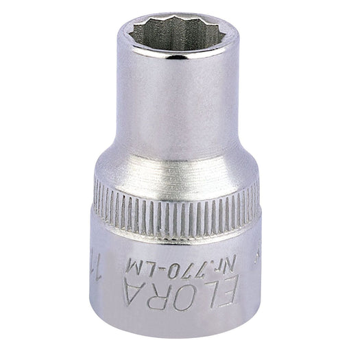Draper Elora Bi-Hexagon Socket, 1/2" Sq. Dr., 11mm 24567 Draper  - Town Parts