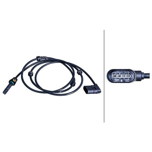 Hella ABS Wheel Speed Sensor Front 6PU 358 216-181