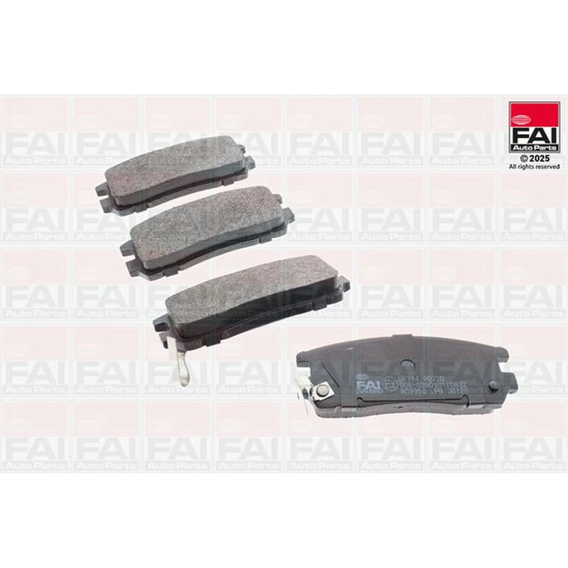 FAI Rear Brake Pad Set BP714