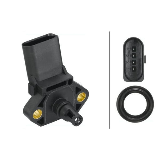 Hella Turbo Boost Pressure Sensor Left 6PP 009 400-551