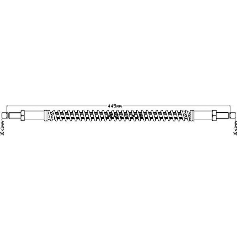 Juratek Brake Hydraulic Hose Line Right JBH1079