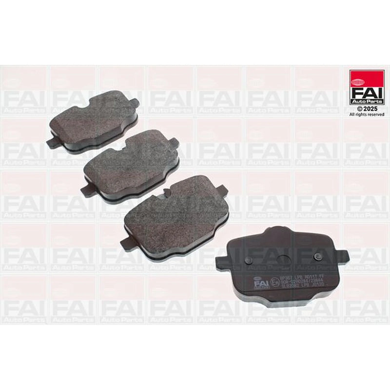 FAI Rear Brake Pad Set BP367