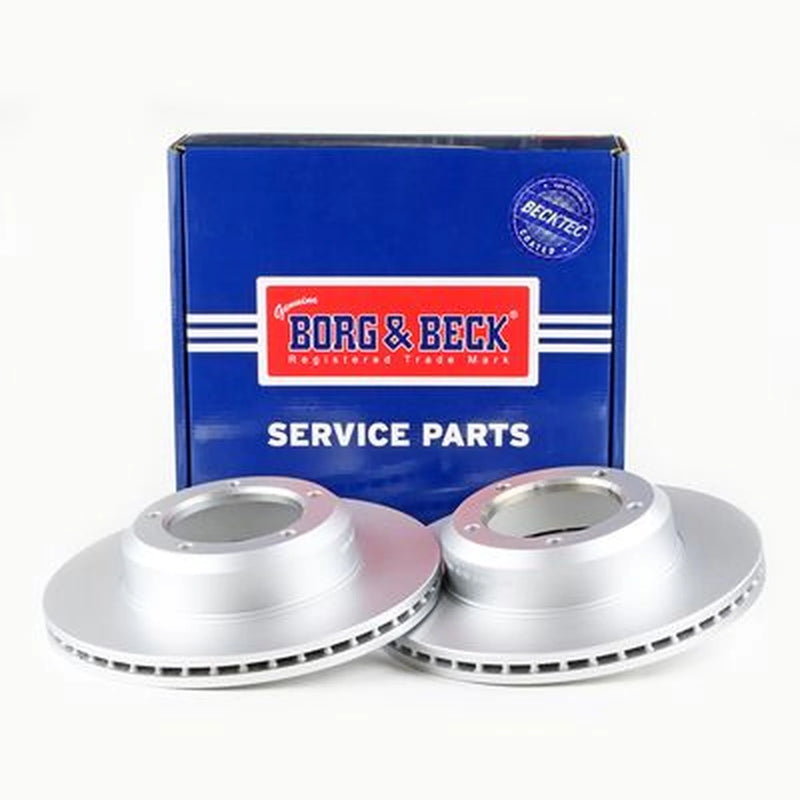 Borg & Beck 2 x Front Brake Discs BBD4032-x2