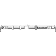 Abtex Brake Hydraulic Hose Line Right ABH1175