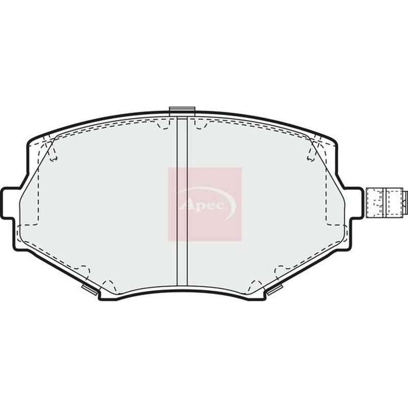 Apec Front Brake Pad Set PAD900
