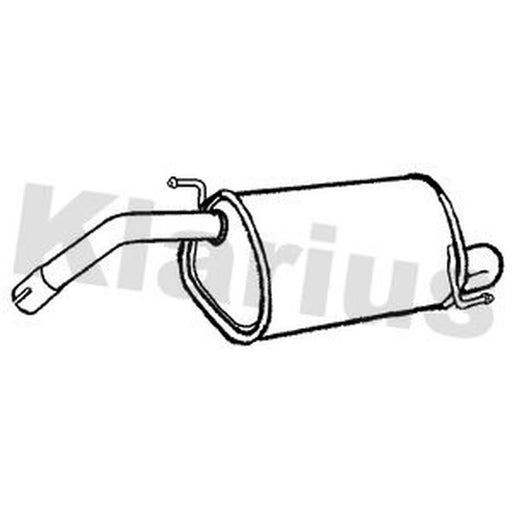 Klarius Box With Tail Pipe Rear AR242W