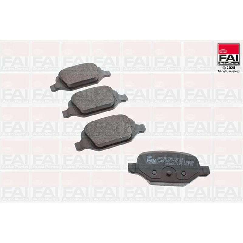 FAI Rear Brake Pad Set BP536