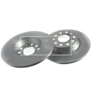 Borg & Beck 2 x Solid Rear Brake Discs BBD4546-x2