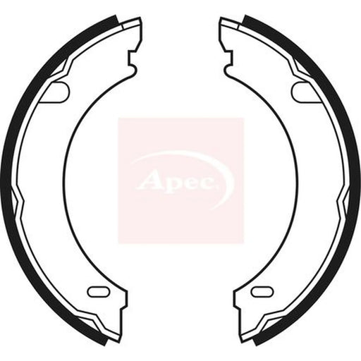 Apec Parking Brake Shoe Set SHU548