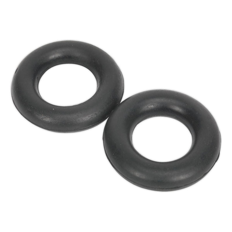 Sealey Exhaust Mounting Rubbers L59 x W59 x D13.5 (Pack of 2) EX04 Sealey  - Town Parts