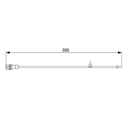 Bosch Brake Pad Wear Sensor Front Right 1 987 473 041