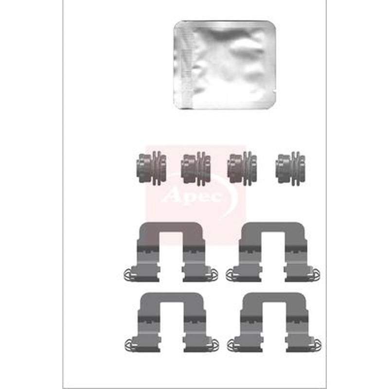 Apec Brake Pad Accessory Fitting Kit Rear KIT1373
