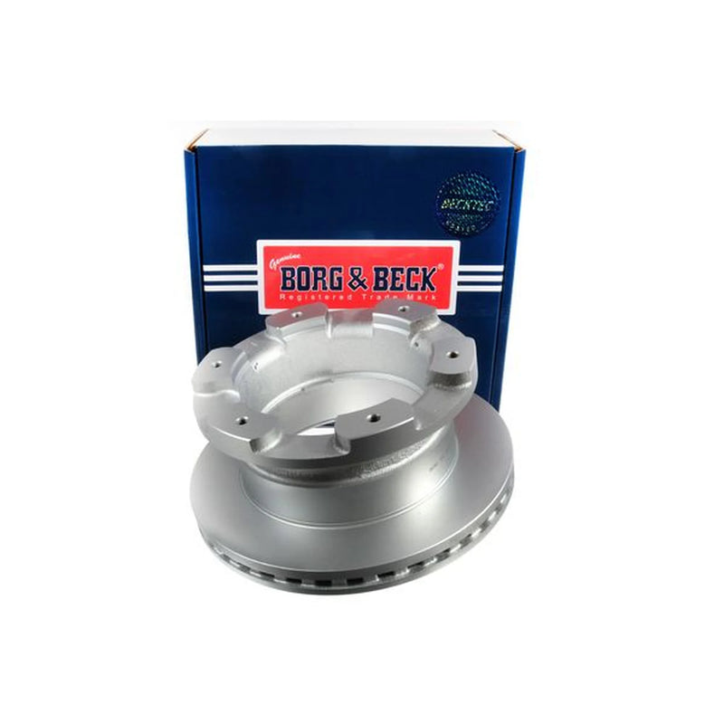 Borg & Beck 2 x Vented Rear Brake Discs BBD5921S-x2