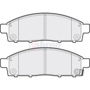Fahren Front Brake Pad Set FBP3647