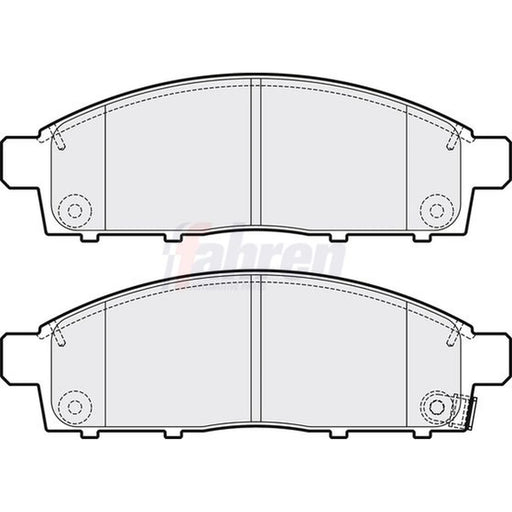 Fahren Front Brake Pad Set FBP3647