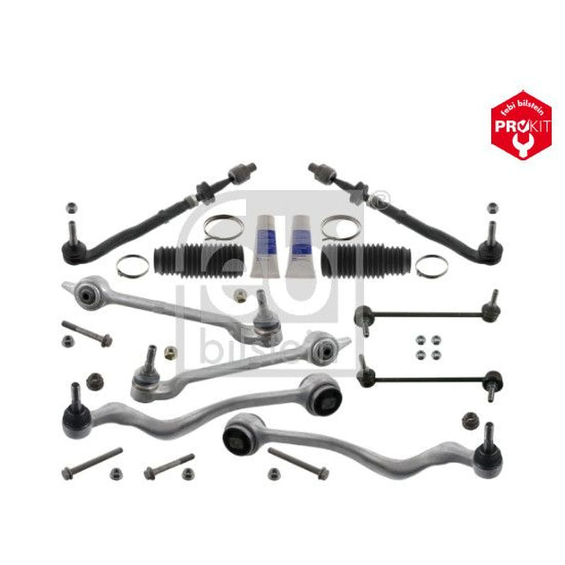 Febi Wheel Suspension Control/Trailing Arm Kit Front Right Aluminium 46291