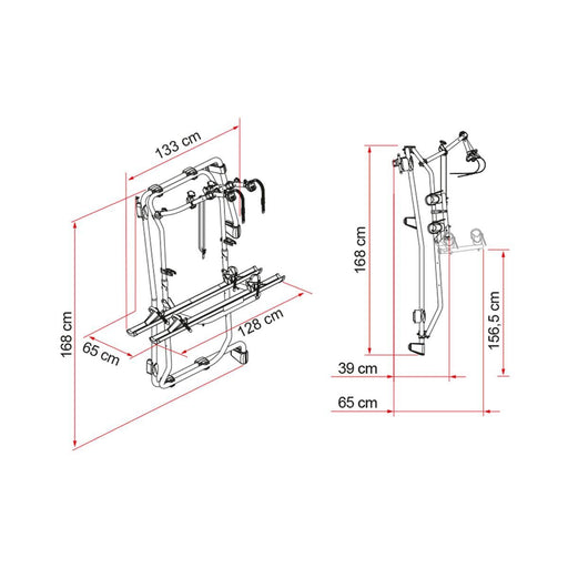 Fiamma Carry-Bike Frame Crafter E-Bike Aluminium - Fiamma - Van Life Living