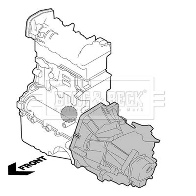 Borg & Beck Engine Mount Mounting BEM3845