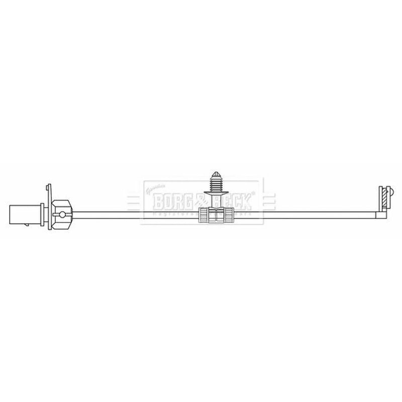 Borg & Beck Brake Pad Wear Sensor Rear BWL3177