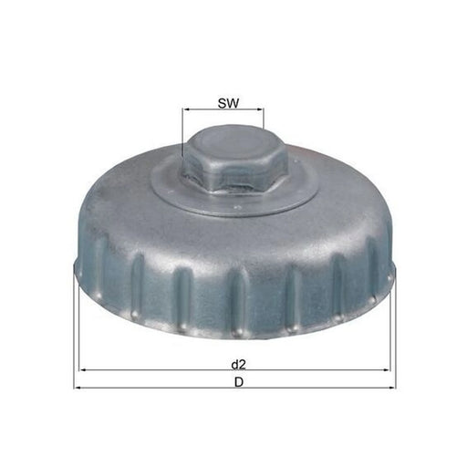 Mahle Oil Filter Removal Tool Wrench OCS 3