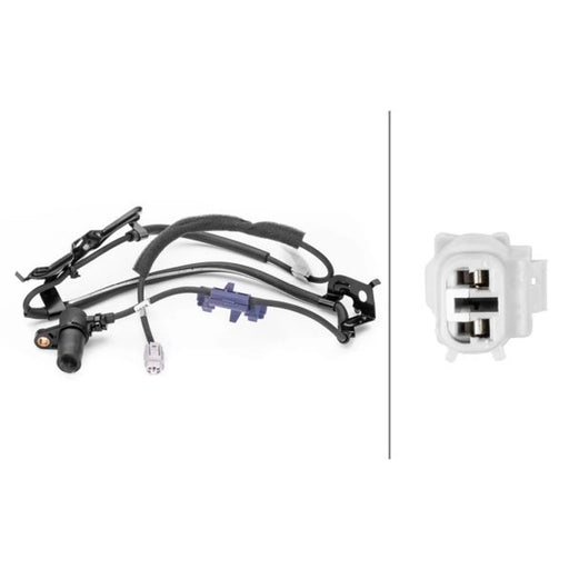 Hella ABS Wheel Speed Sensor Front 6PU 230 040-681