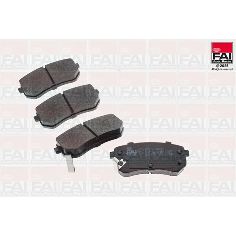 FAI Rear Brake Pad Set BP273