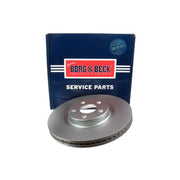 Borg & Beck 2 x Vented Front Brake Discs BBD6234S-x2