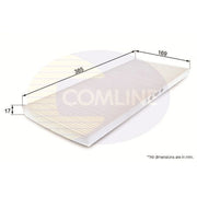 Comline Cabin Air Filter (Pollen Filter) EKF168