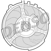 Denso Engine Cooling Fan DER09060