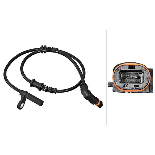 Hella ABS Wheel Speed Sensor Front 6PU 358 217-141