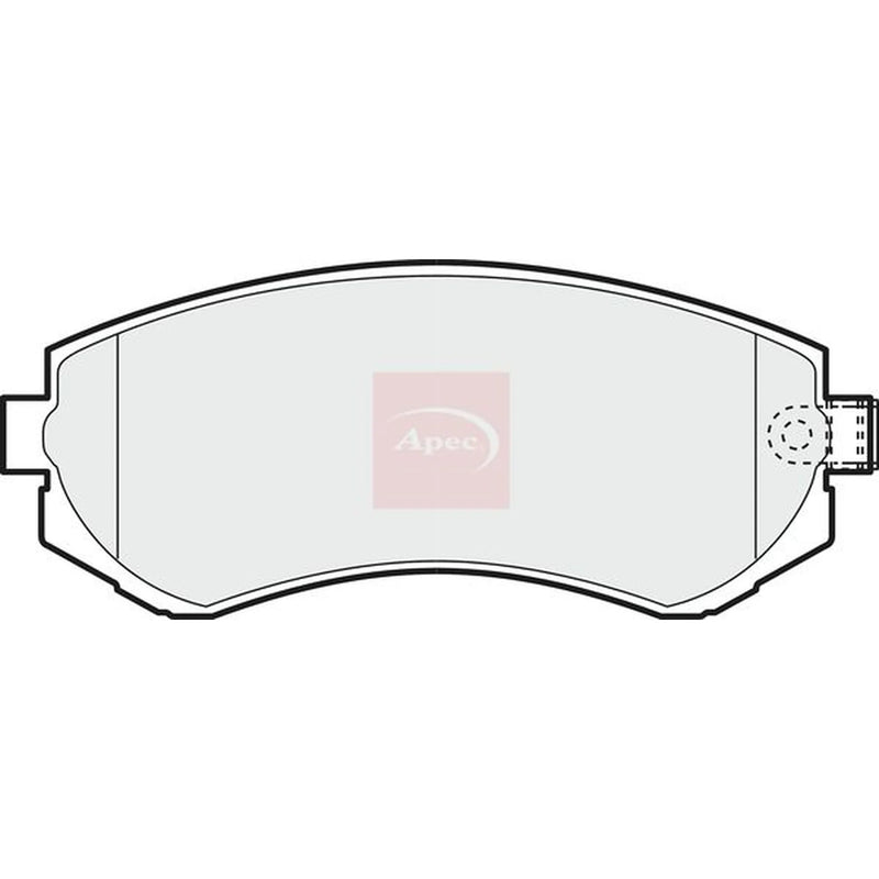 Apec Front Brake Pad Set PAD1147